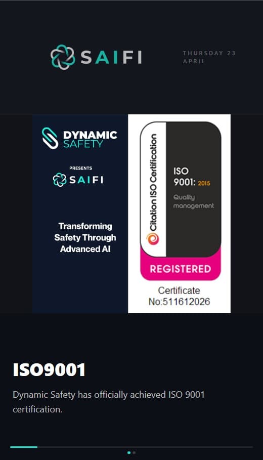 SAiFI Aegis Digital signage mode